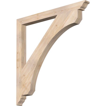 Ekena Millwork Legacy Traditional Smooth Bracket, Douglas Fir, 3 1/2"W x 44"D x 44"H BKT04X44X44LEC01SDF